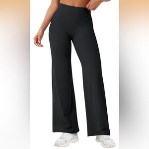 Women's Black Wide-Leg Pants